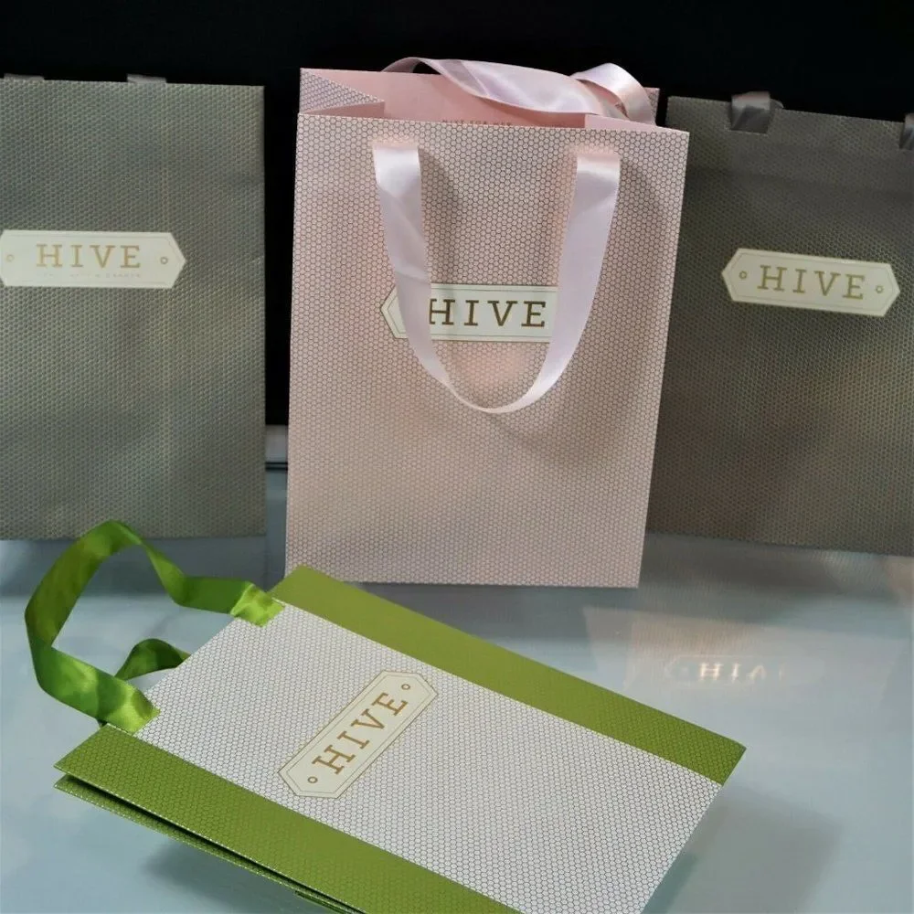Hive Boutique Store West Palm Beach Florida Totes 4 Paper Gift Bags Rope Handle